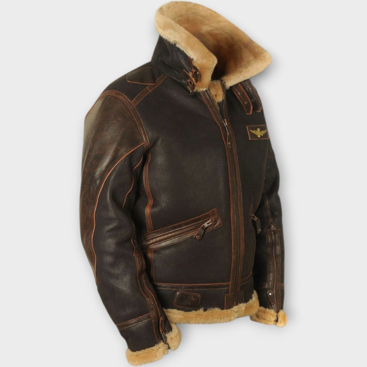 Flynn | Aviator Shearling Jacket