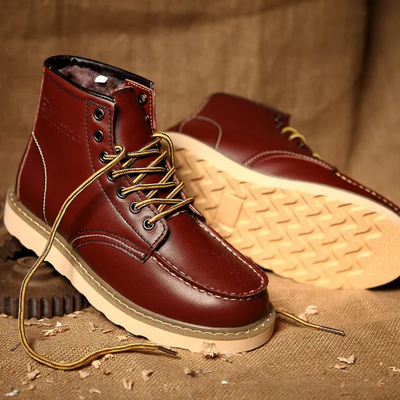 Cole™ | Vintage Leather Boots | Handcrafted Shoes