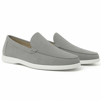 Relaxed Suede Moccasin Shoes