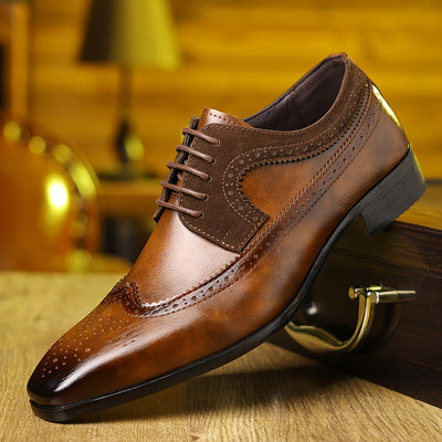 Luciano | Stylish Italian Footwear | Orthopedic Leather Shoes for Timeless Comfort