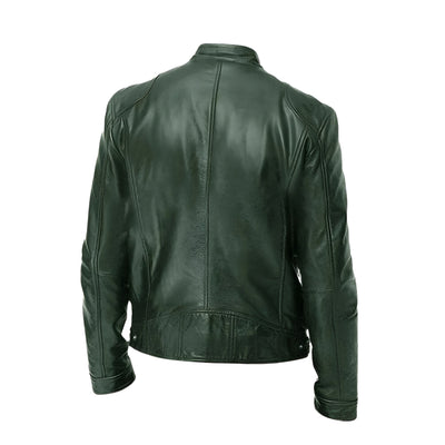Logan | Classic Leather Jacket
