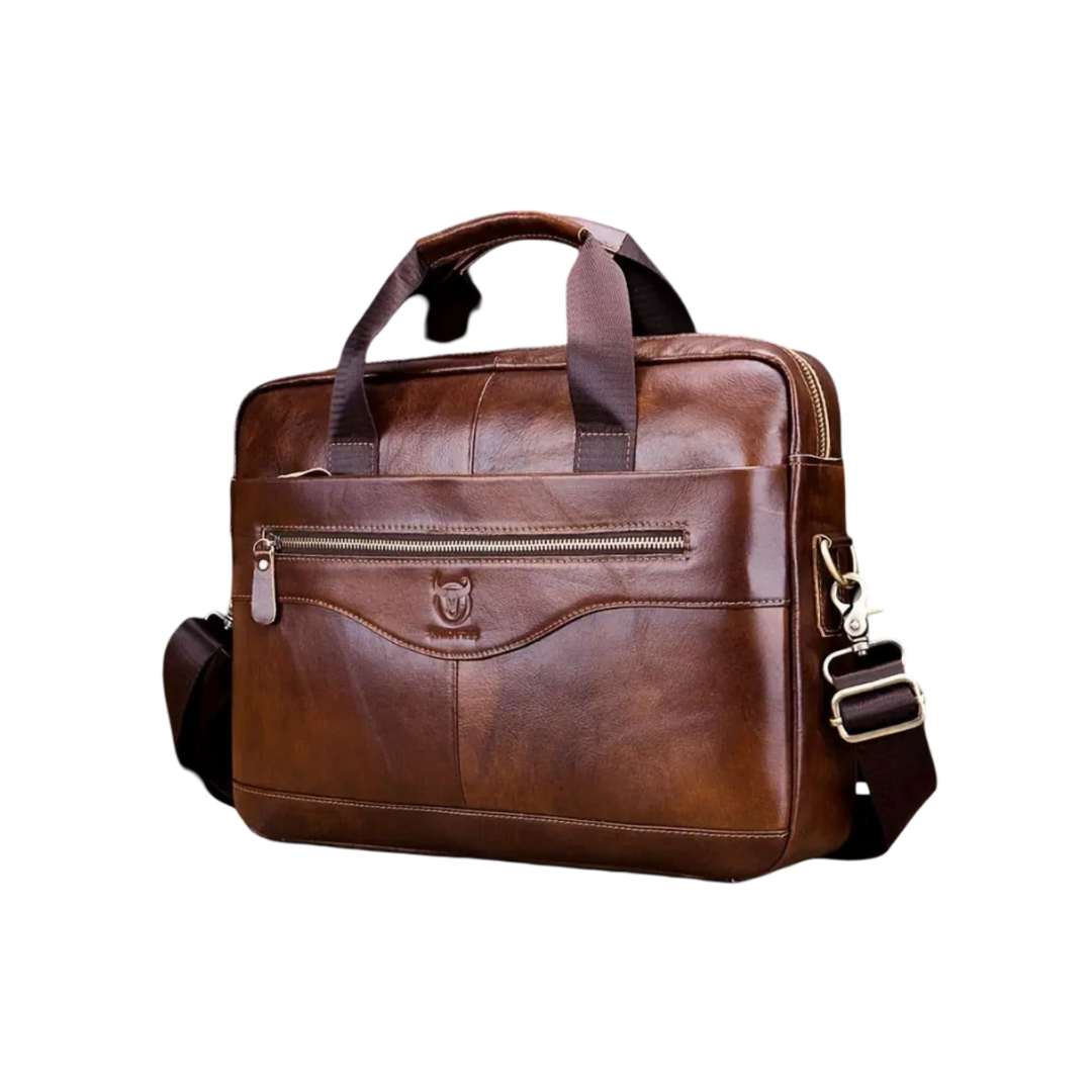 Anthony | Contemporary Leather Briefcase | Versatile Crossbody Bag