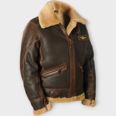 Flynn | Aviator Shearling Jacket