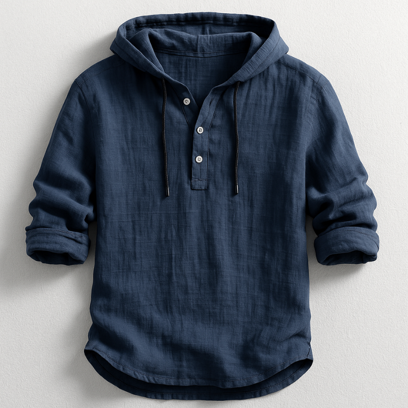 Elliot | Coastal Hooded Shirt