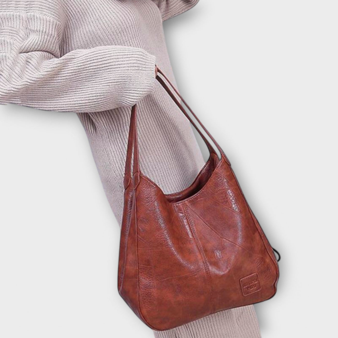 Quinn - Classic Leather Vintage Bag