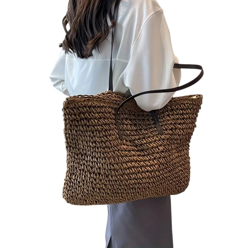 Victoria - Handcrafted Woven Tote