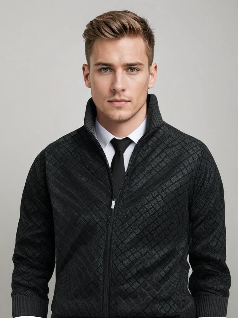 Graham | Diamond Knit Jacket