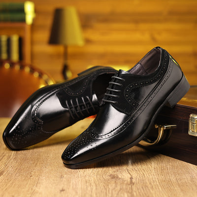 Luciano | Stylish Italian Footwear | Orthopedic Leather Shoes for Timeless Comfort