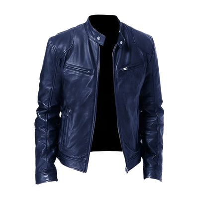 Logan | Classic Leather Jacket