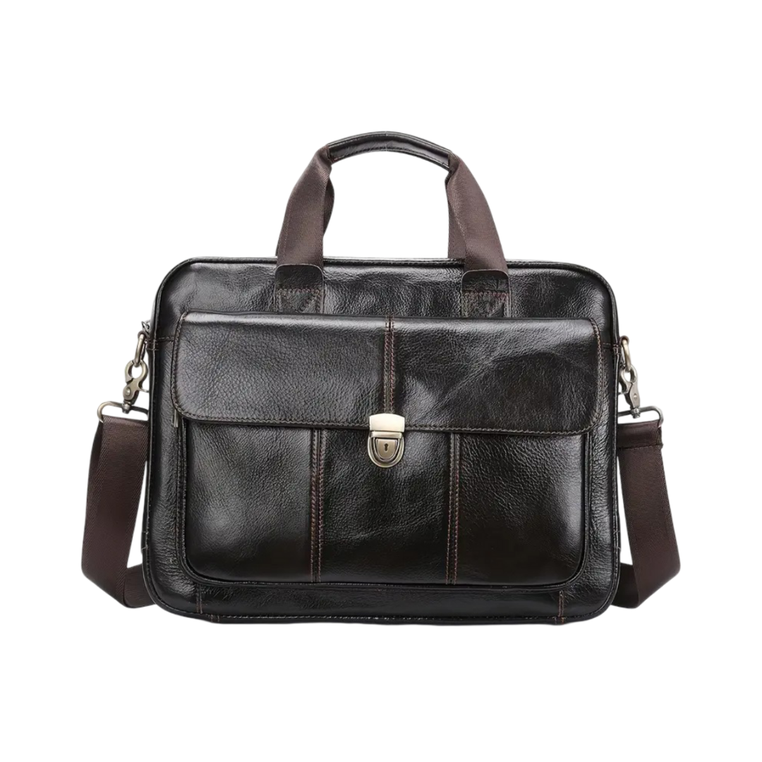 Hudson | Monarch Leather Briefcase