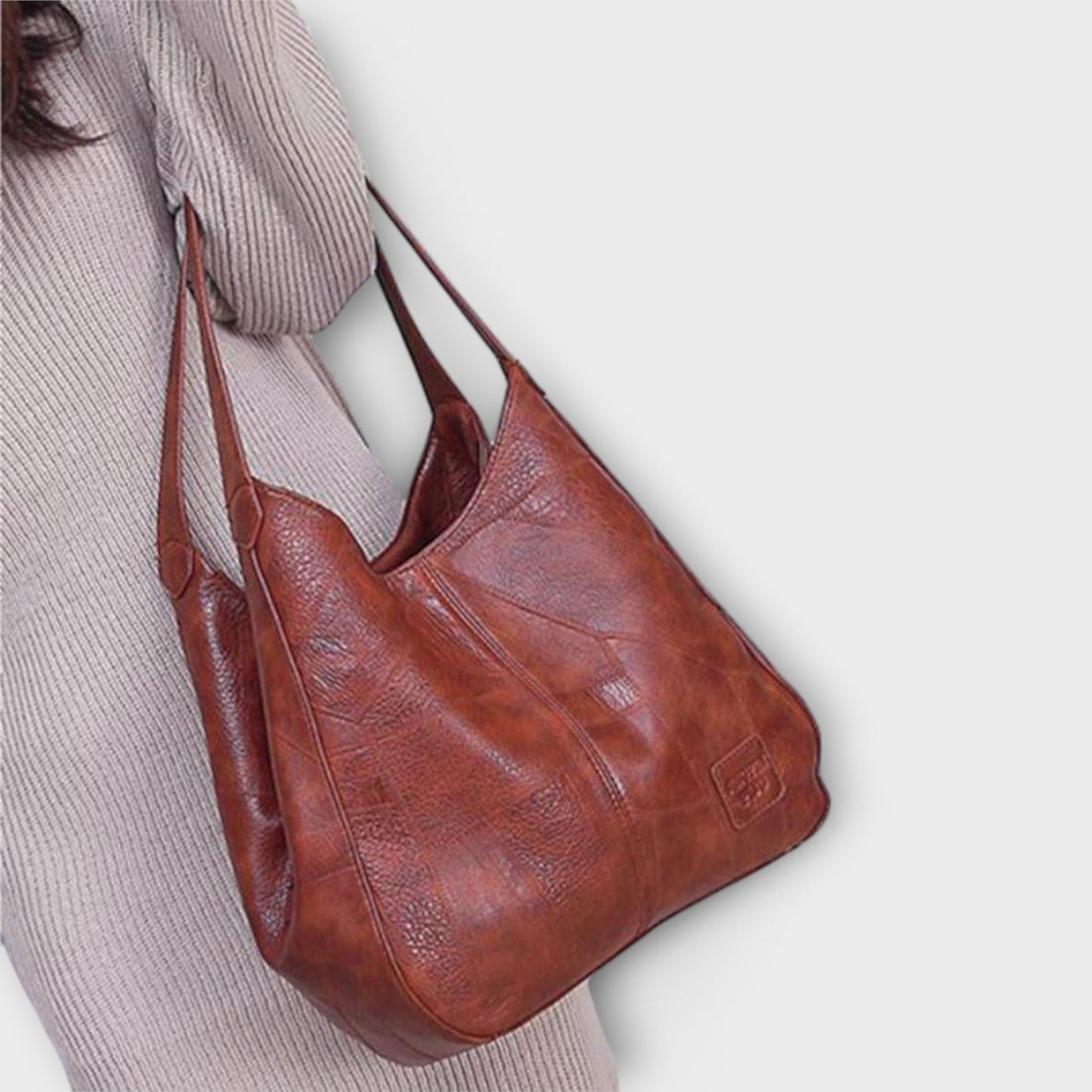 Quinn - Classic Leather Vintage Bag