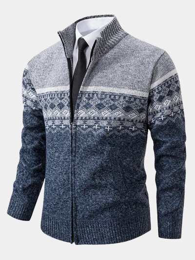 Everett | Nordic Zip Sweater