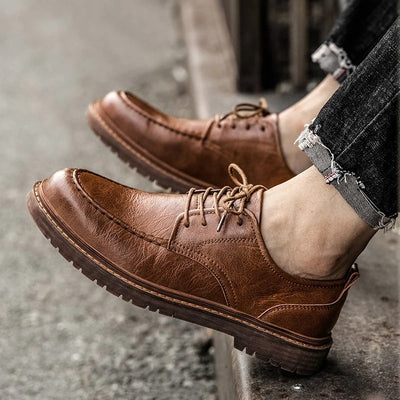 Westwell Lowcut Genuine Leather Shoes | Handcrafted Shoes