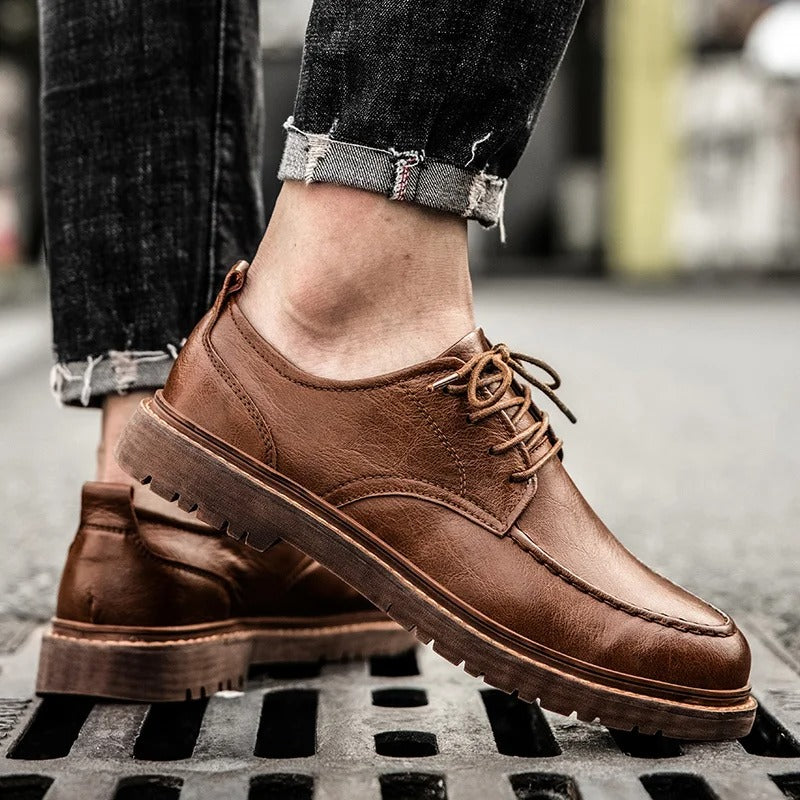 Westwell Lowcut Genuine Leather Shoes | Handcrafted Shoes