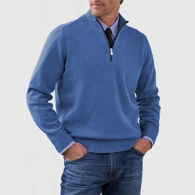 Preston | Classic Zip Collar Sweater