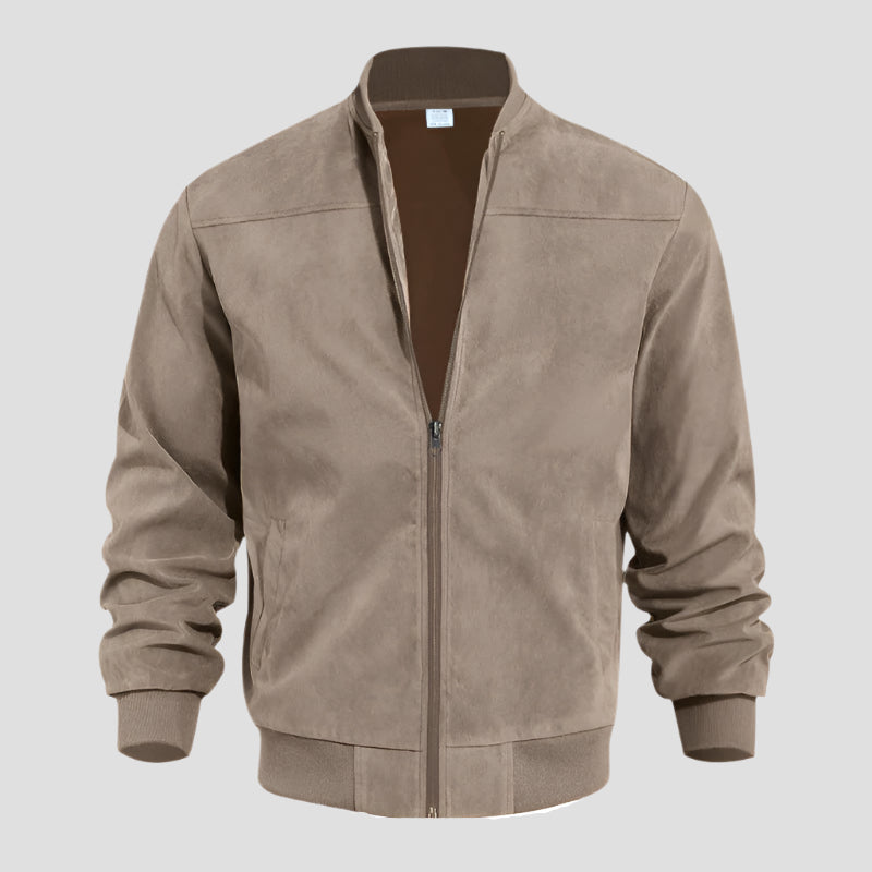 Aero | Sandstone Suede Jacket