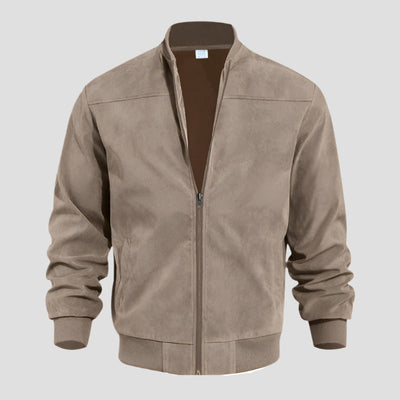 Aero | Sandstone Suede Jacket