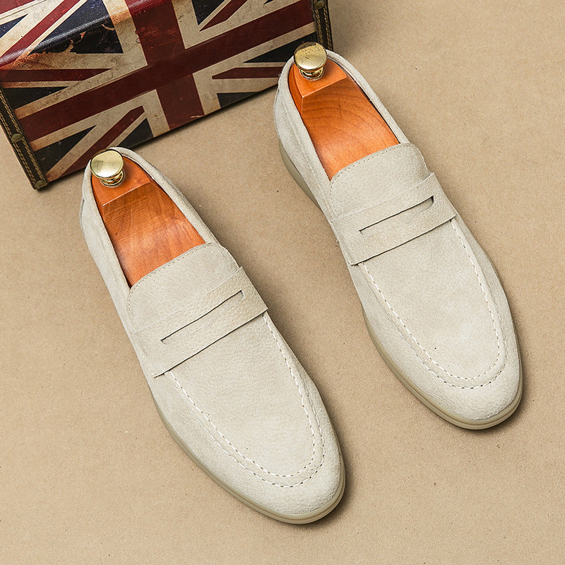 Stylish Suede Loafers - Florence Collection