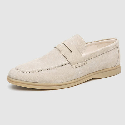 Stylish Suede Loafers - Florence Collection