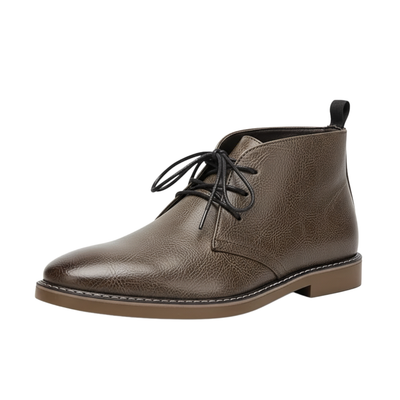 Alexander | Vintage-Inspired British Ankle Boots with Lace-Up Design | Orthopedic Leather Shoes for Timeless Comfort