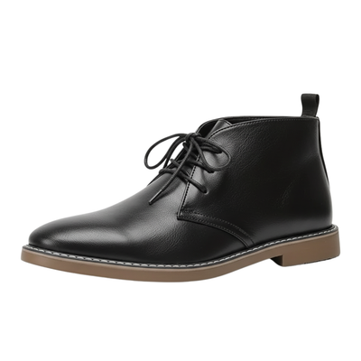 Alexander | Vintage-Inspired British Ankle Boots with Lace-Up Design | Orthopedic Leather Shoes for Timeless Comfort