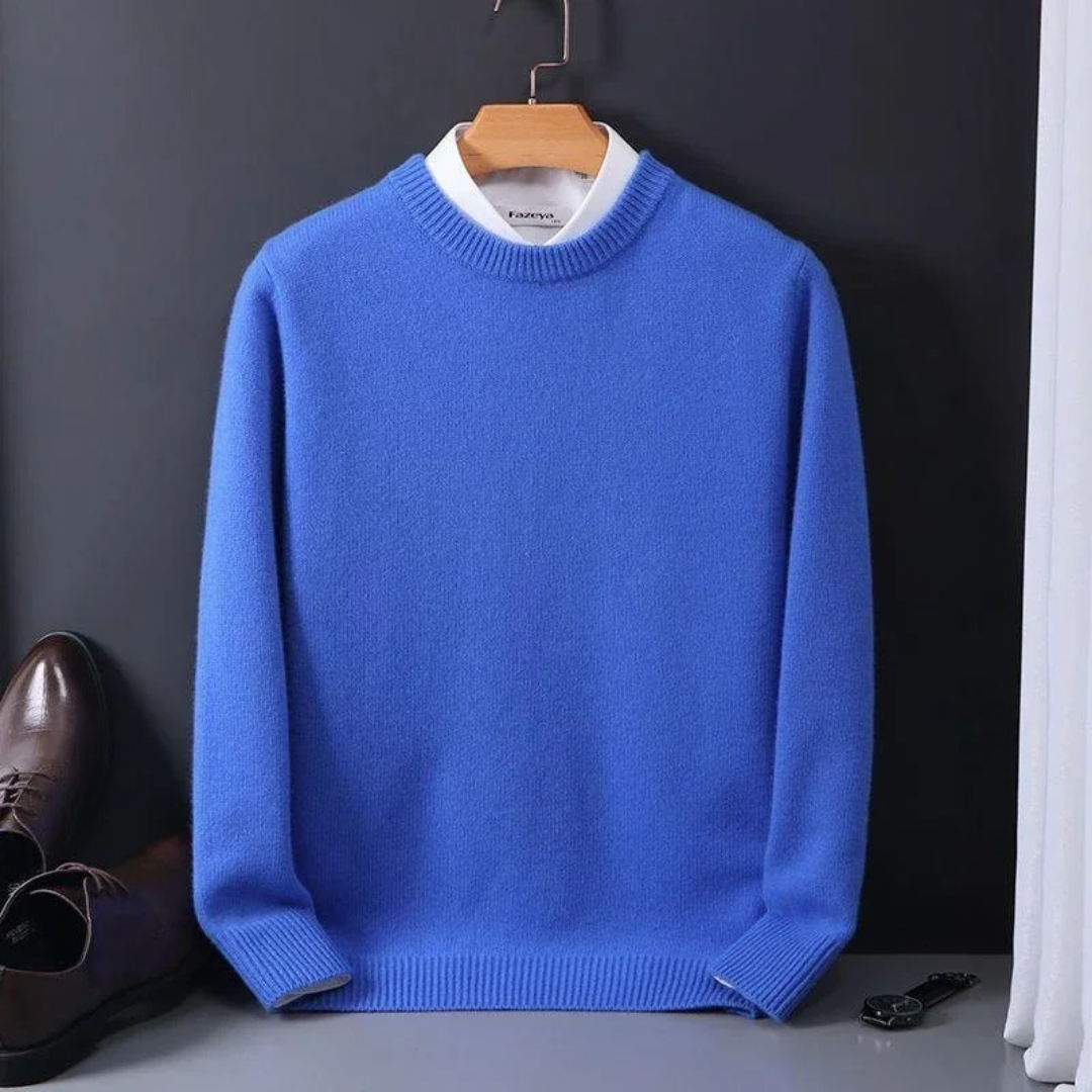 Florian | Luxurious Cashmere Crew Neck Pullover