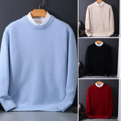 Florian | Luxurious Cashmere Crew Neck Pullover