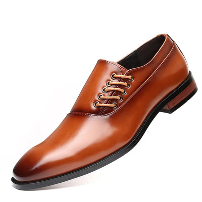Bertolini Classic Oxford Footwear | Orthopedic Leather Shoes for Timeless Comfort