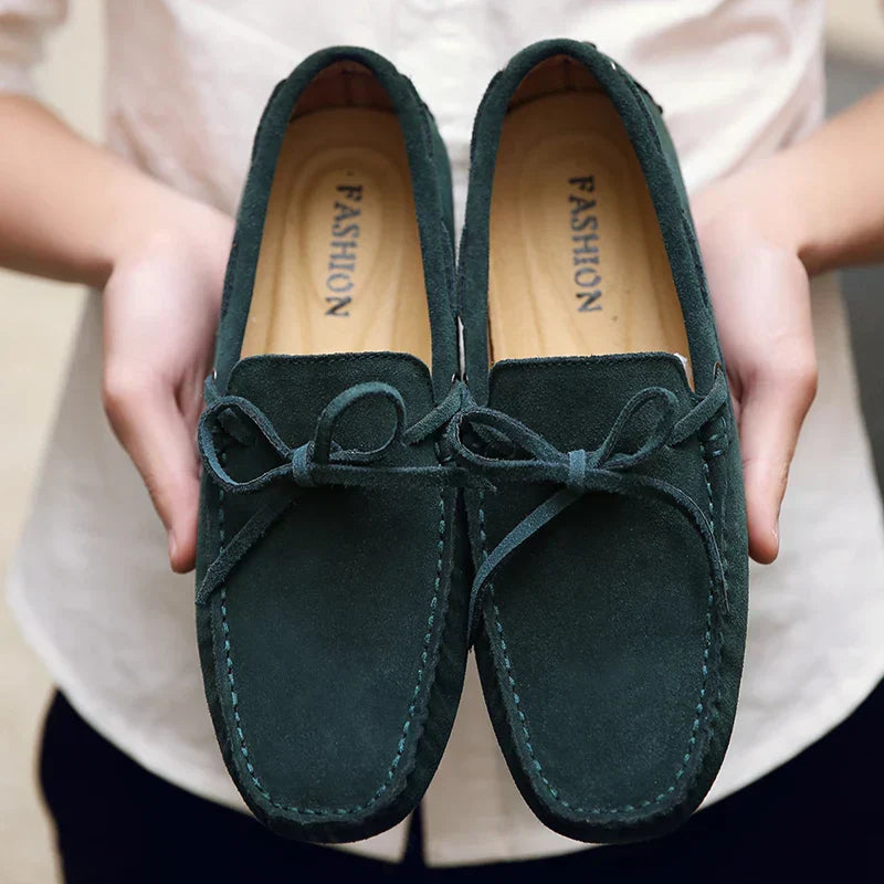 Suede Casual Loafers for Summer
