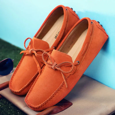 Suede Casual Loafers for Summer