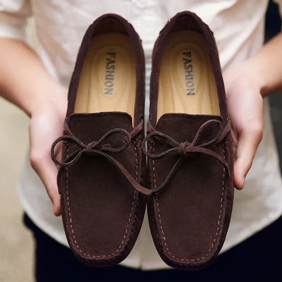 Suede Casual Loafers for Summer