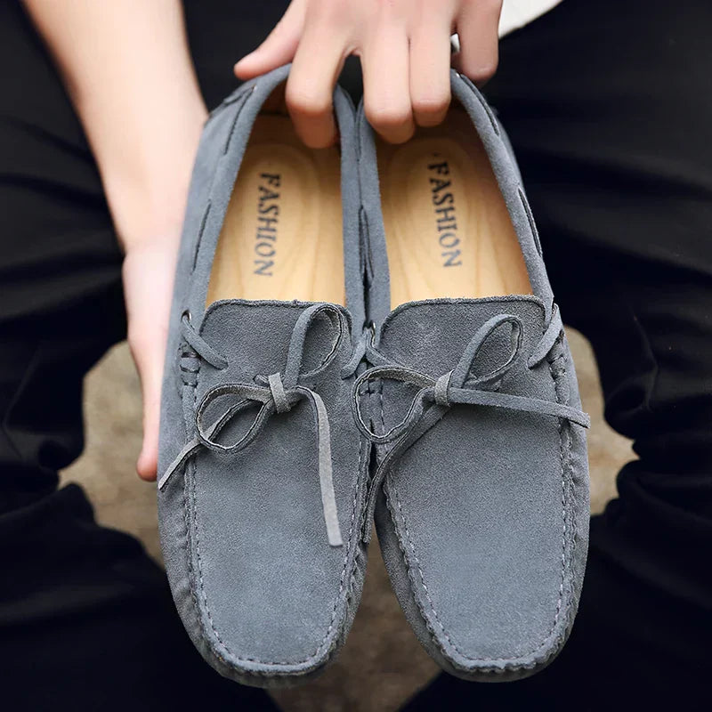 Suede Casual Loafers for Summer
