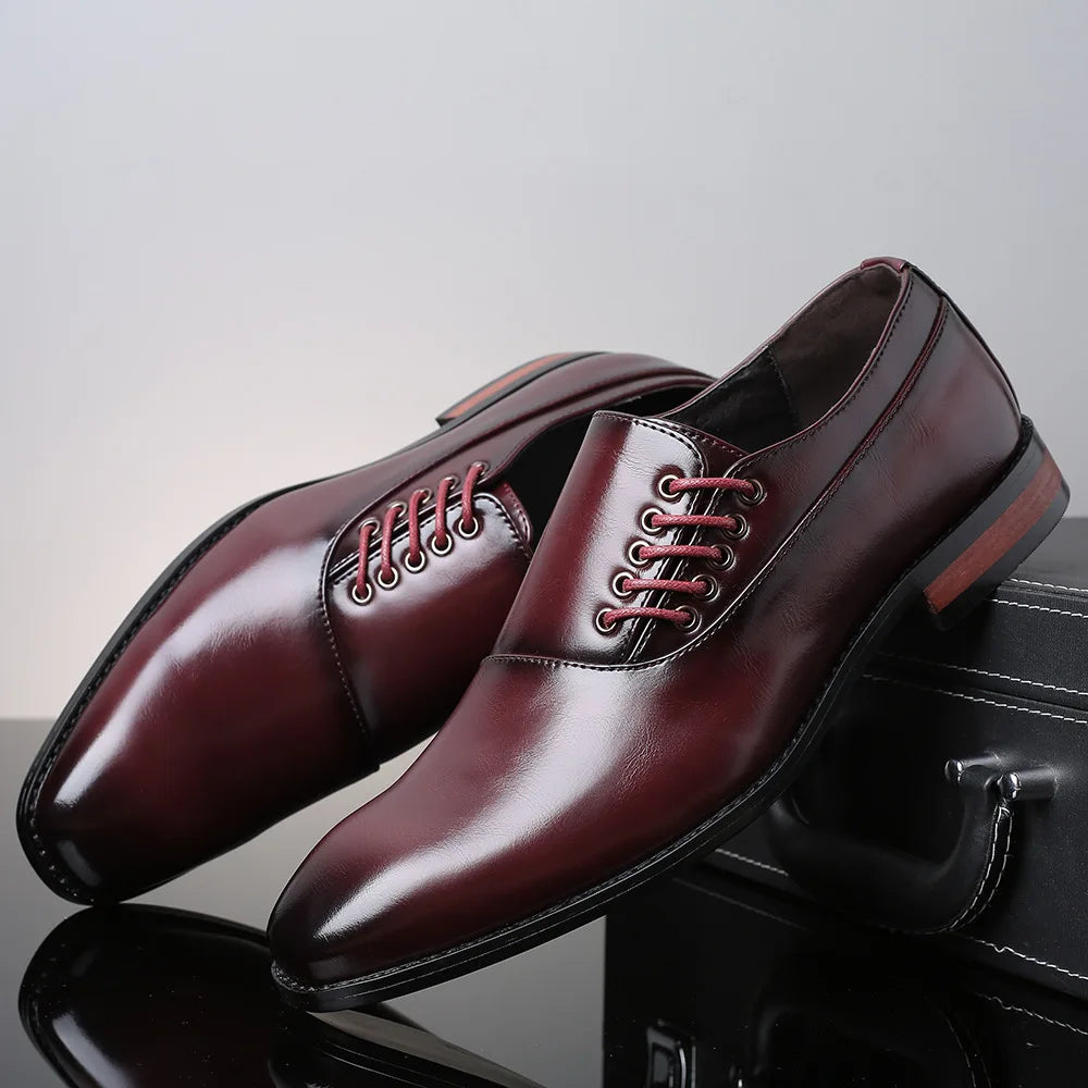 Bertolini Classic Oxford Footwear | Orthopedic Leather Shoes for Timeless Comfort