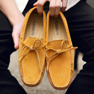 Suede Casual Loafers for Summer