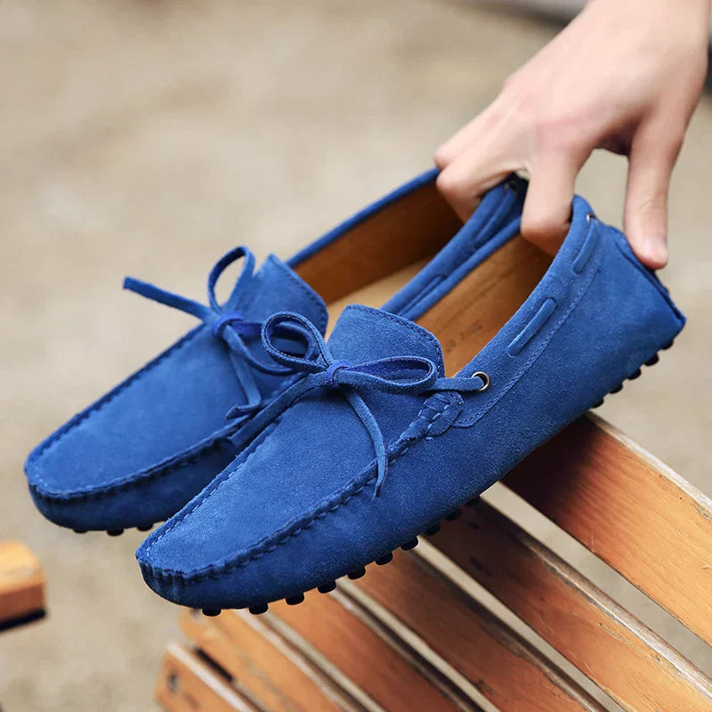 Suede Casual Loafers for Summer