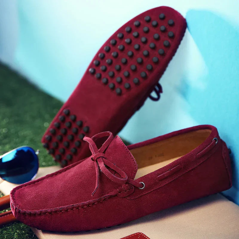 Suede Casual Loafers for Summer