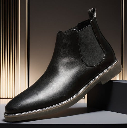 Harry | Men's Chelsea Booties | Orthopedic Leather Shoes for Timeless Comfort