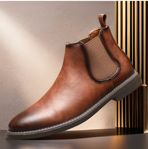 Harry | Men's Chelsea Booties | Orthopedic Leather Shoes for Timeless Comfort