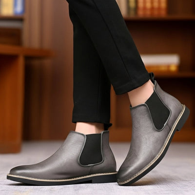 Harry | Men's Chelsea Booties | Orthopedic Leather Shoes for Timeless Comfort