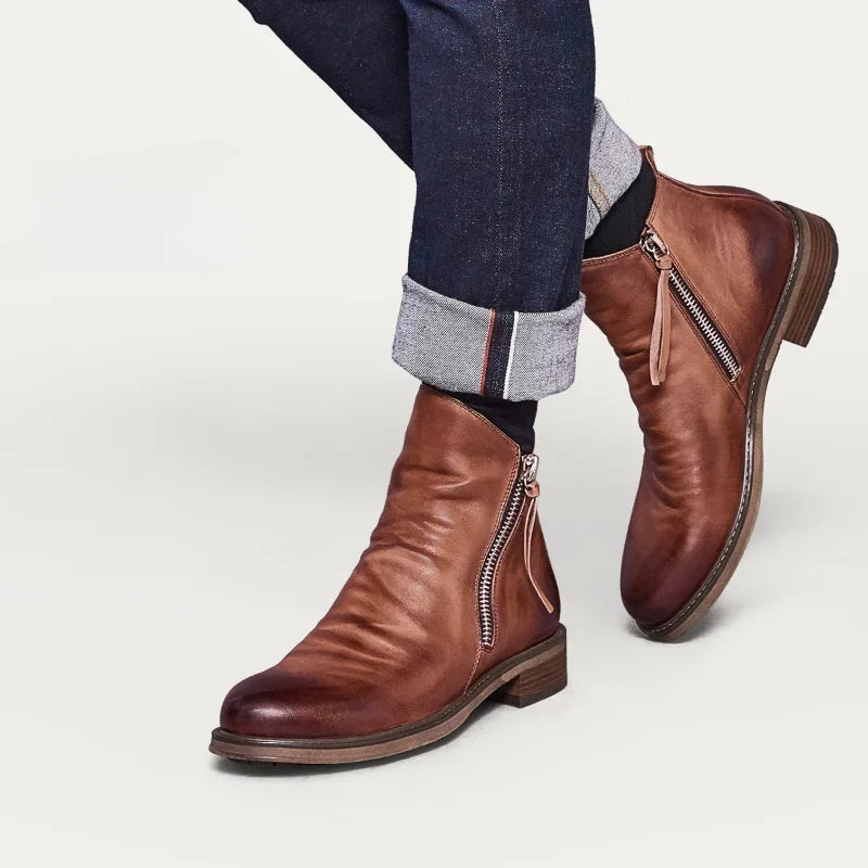 Cavallino Boots by Bernardo | Orthopedic Leather Shoes for Timeless Comfort