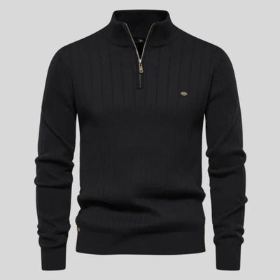 Cholo | Quarter-Zip Knit Sweater