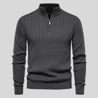 Cholo | Quarter-Zip Knit Sweater