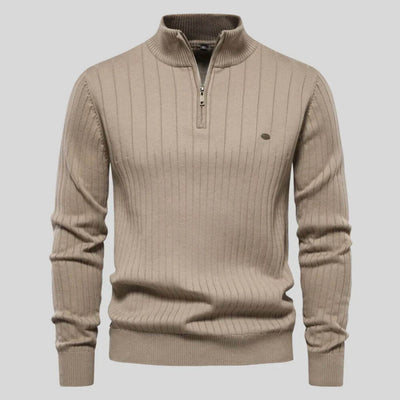 Cholo | Quarter-Zip Knit Sweater