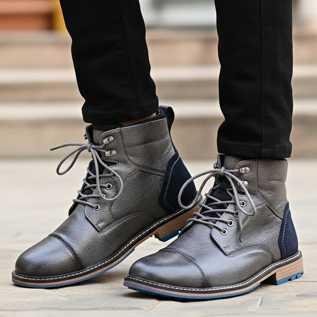 Nathan | Voyager Footwear | Orthopedic Leather Shoes for Timeless Comfort
