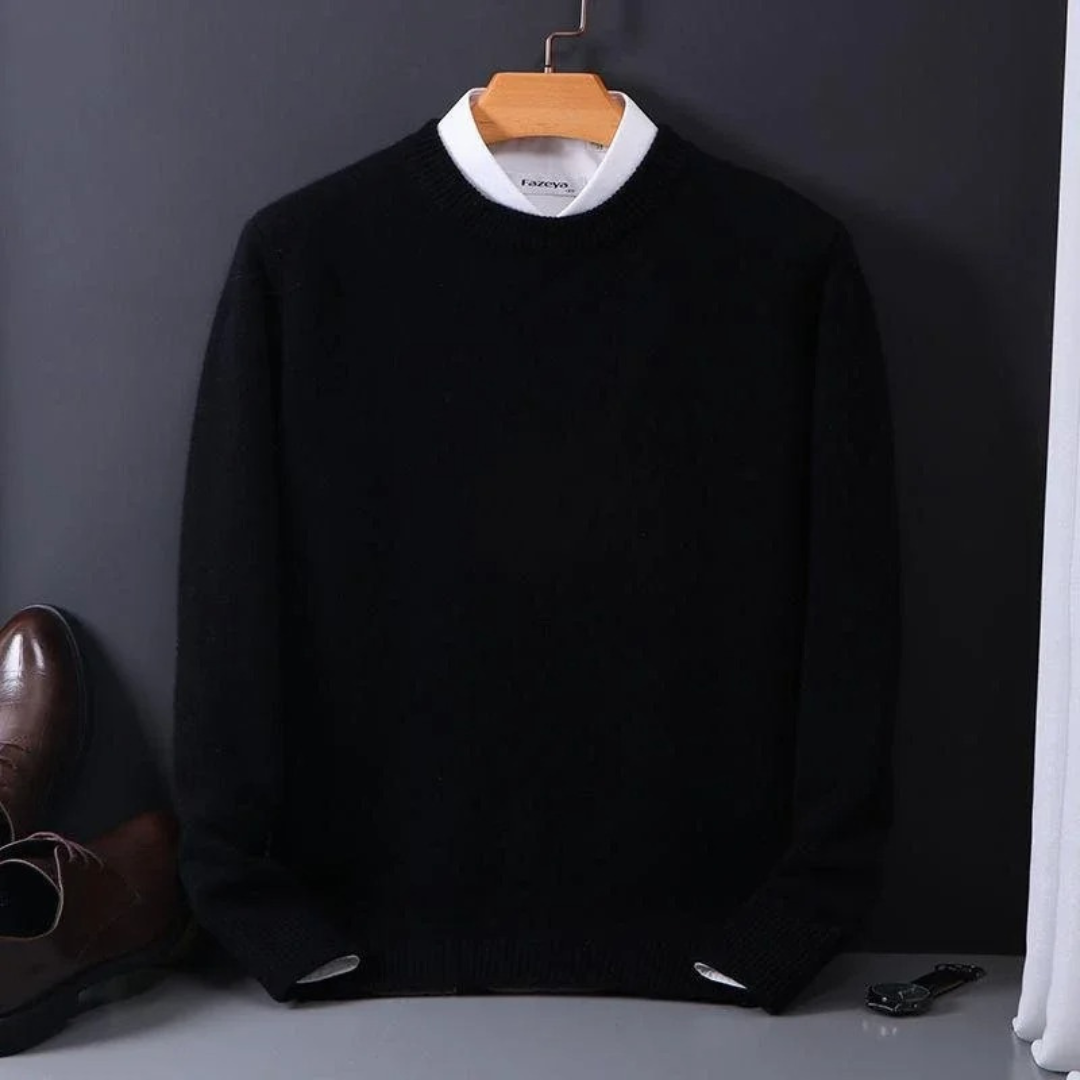 Florian | Luxurious Cashmere Crew Neck Pullover