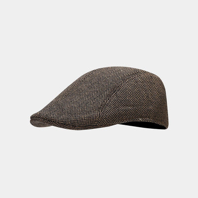 Herringbone Pattern Bush Hat