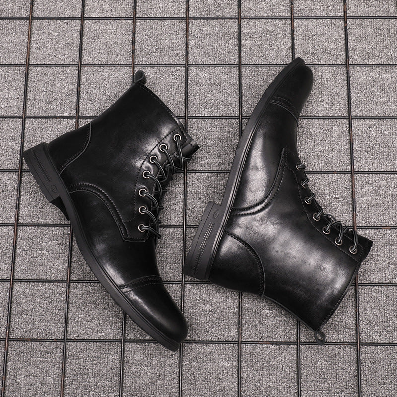 Morgan | Faux Leather Ankle Boots | Handcrafted Shoes