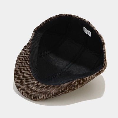 Herringbone Pattern Bush Hat