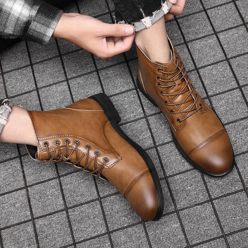 Morgan | Faux Leather Ankle Boots | Handcrafted Shoes