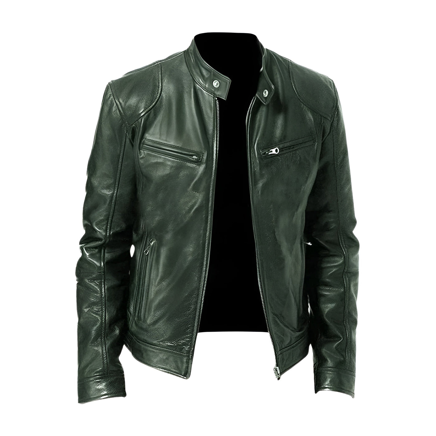 Logan | Classic Leather Jacket
